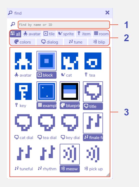 find tool diagram